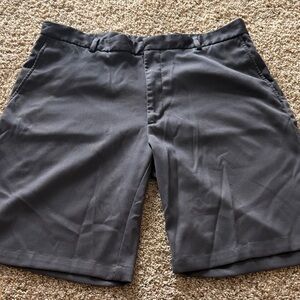 Walter Hagen Charcoal Flat Front Shorts
